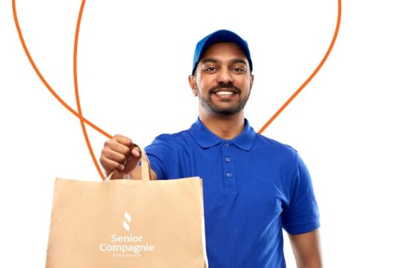 Livreur portage de repas